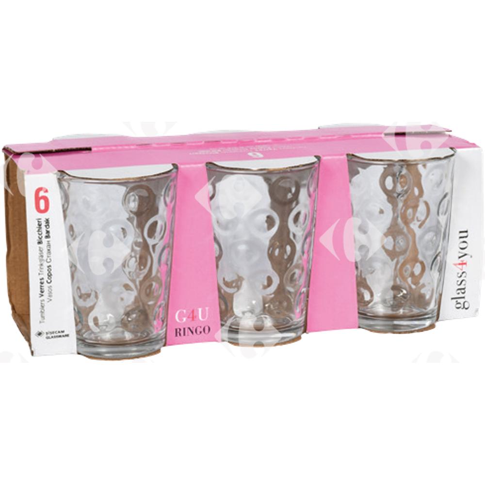 Verre à Thé Ring 20cl 6 unités