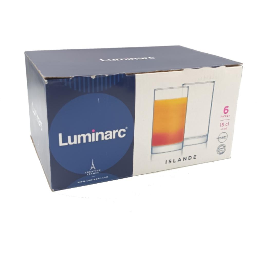 Verres Gravés Islande Luminarc 15cl 6 pièces