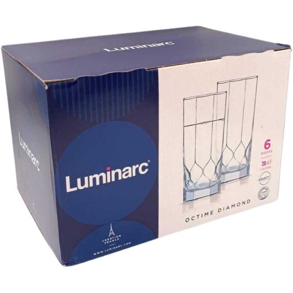 Verres à Eau Octime Diamond Luminarc 30cl 6 unités.