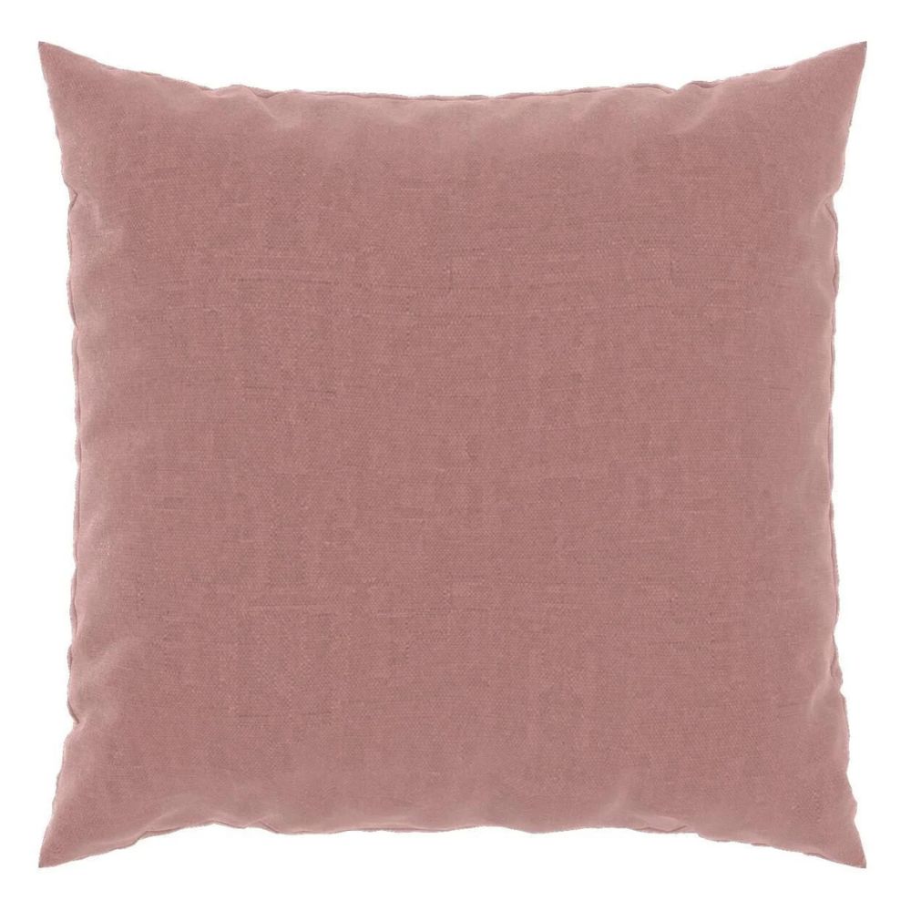 [703186] Taie d'Oreiller Rose en Percale de Coton Bio Tex Home 50x70 cm