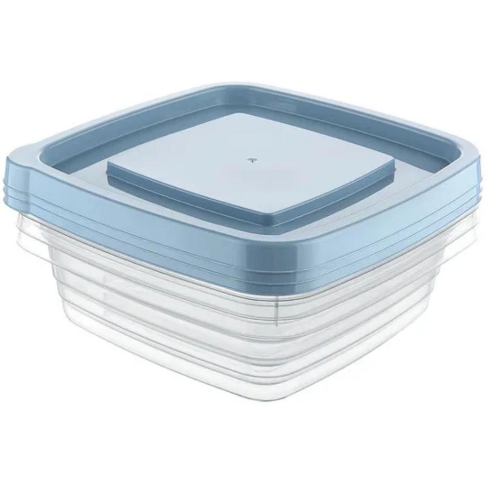 Boîte Alimentaire Carrée Eco-Fresh 990ml 3 pièces