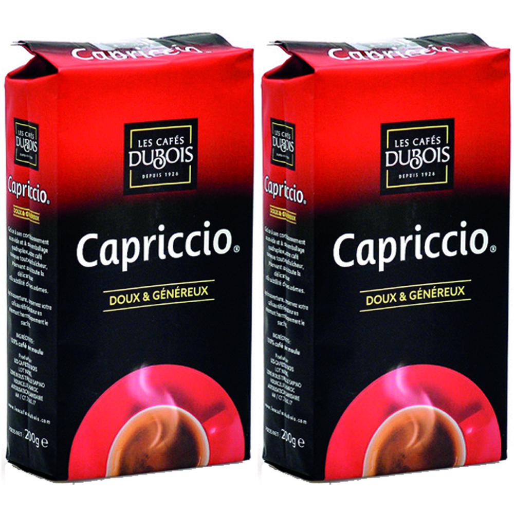 Lot Café Moulu Sélection Spéciale Rouge Capriccio 2 unités 200g