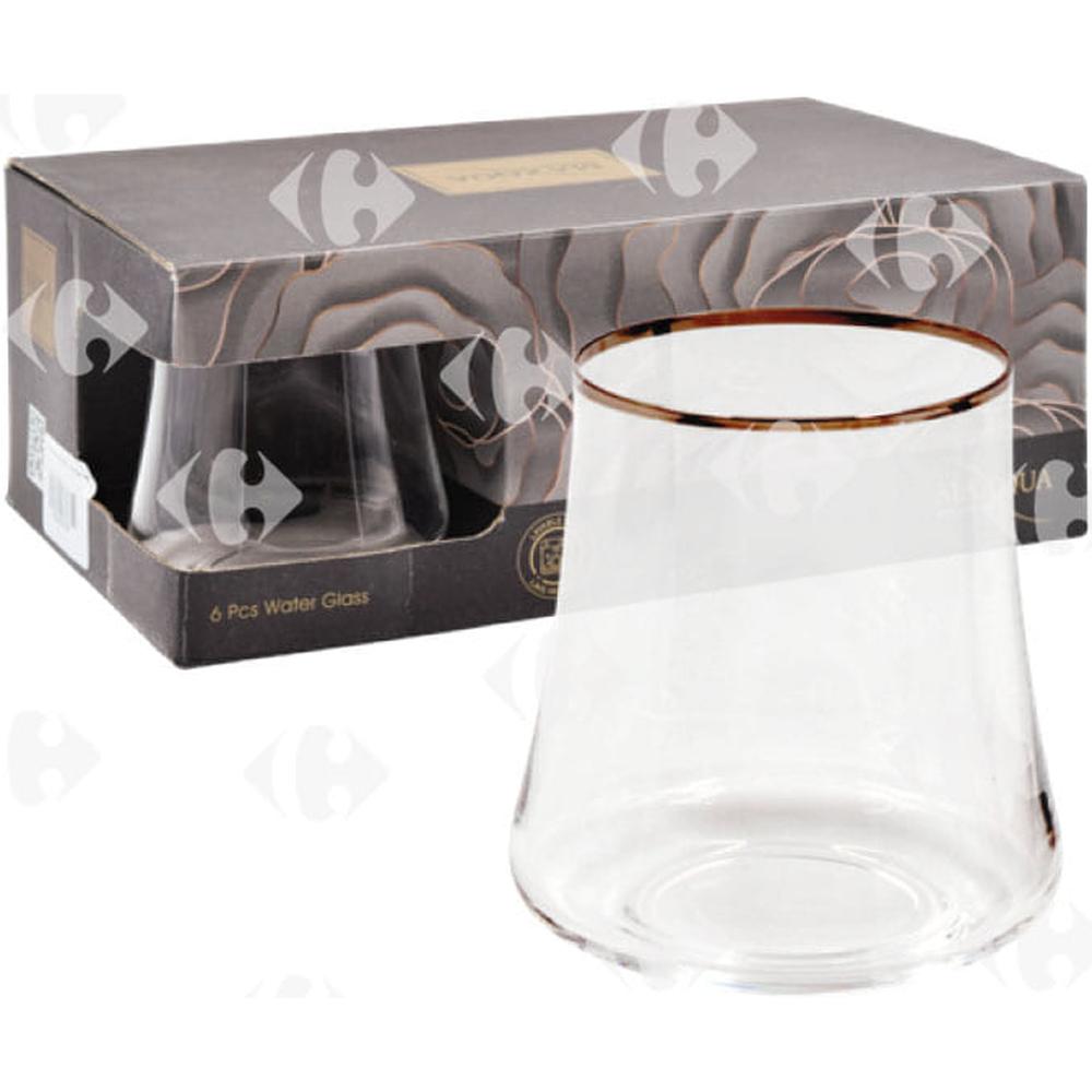 Verre à Eau Crystal 6 Pièces 340ml.