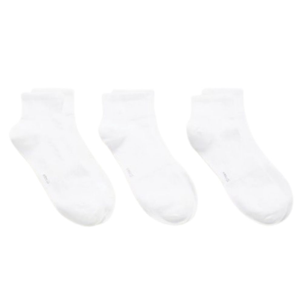 [701571] Lot 3 Invisibles Homme Unis Blanc