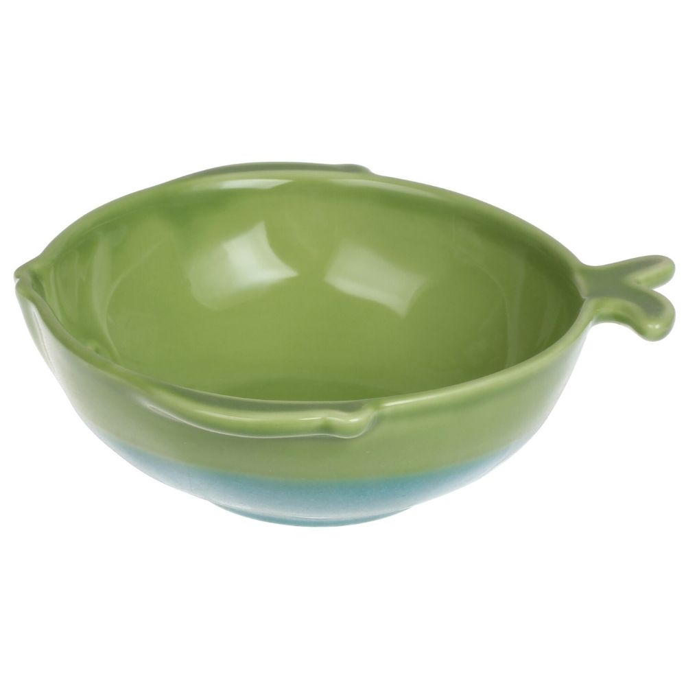 [730504] Coupelle Kasa en Porcelaine Poisson Vert Bleu 20cl