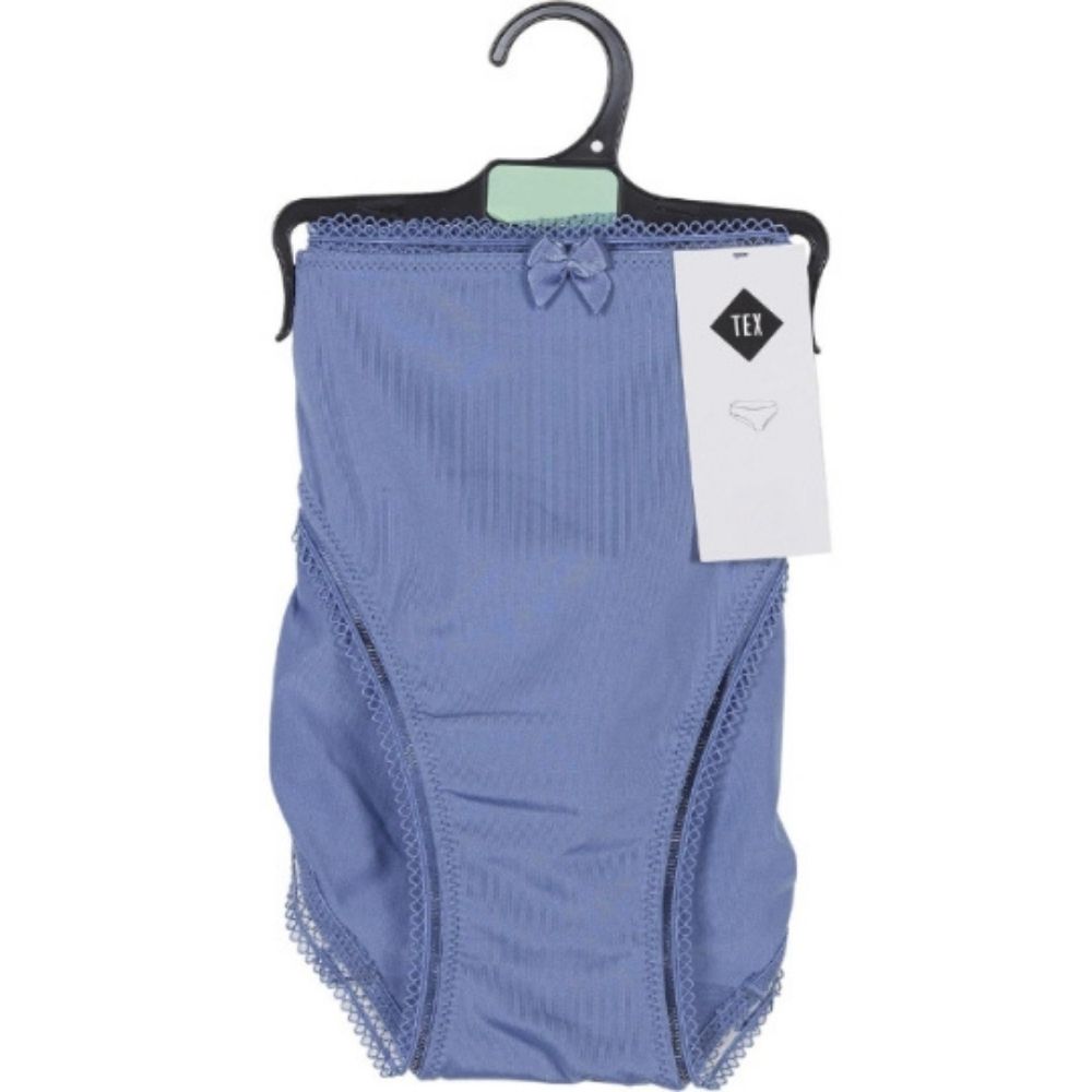[725544] Slipe pour Femme Bleu 2 Pièces