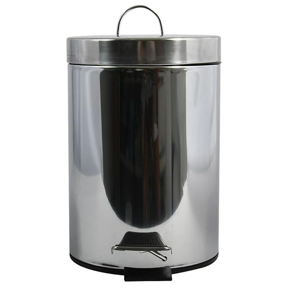 [716501] Poubelle à Pédale Miroir MSV 3L