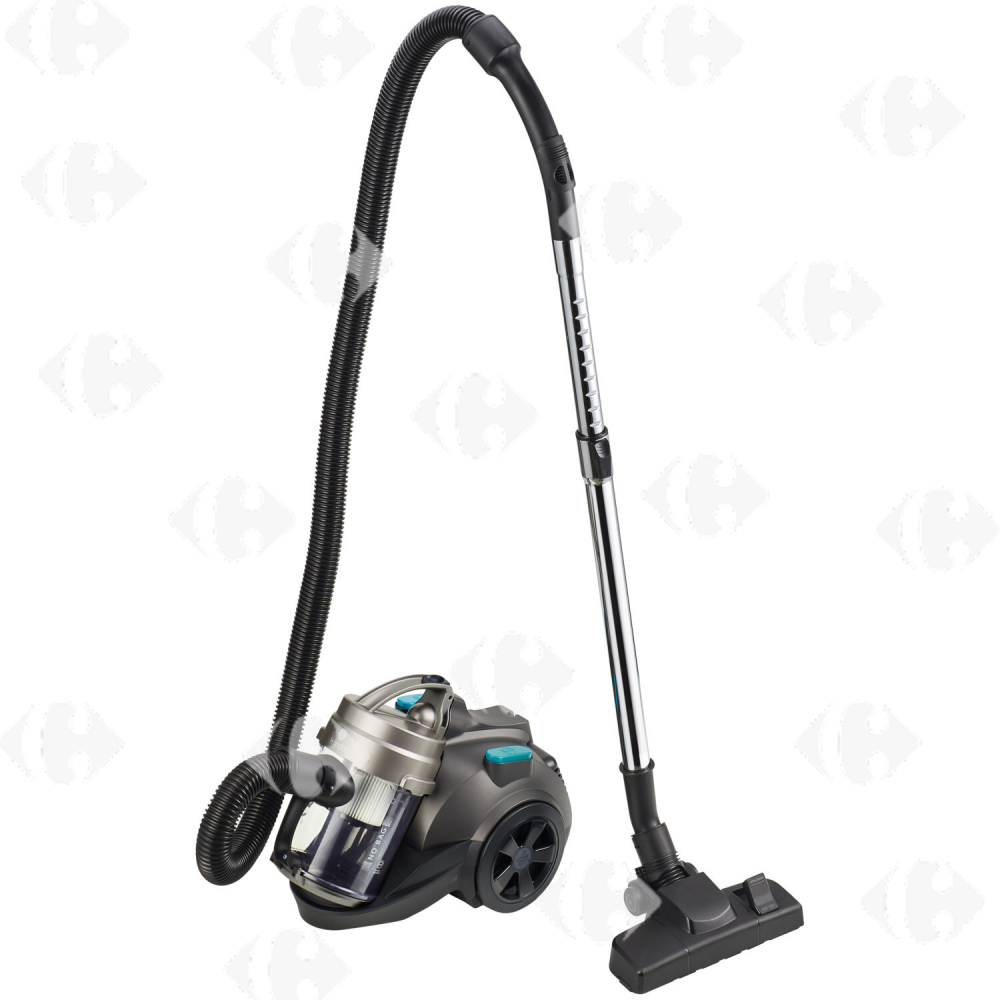 Aspirateur Traîneau Sans Sac KVC24BL-20 Noir Klindo 700W 0,8L