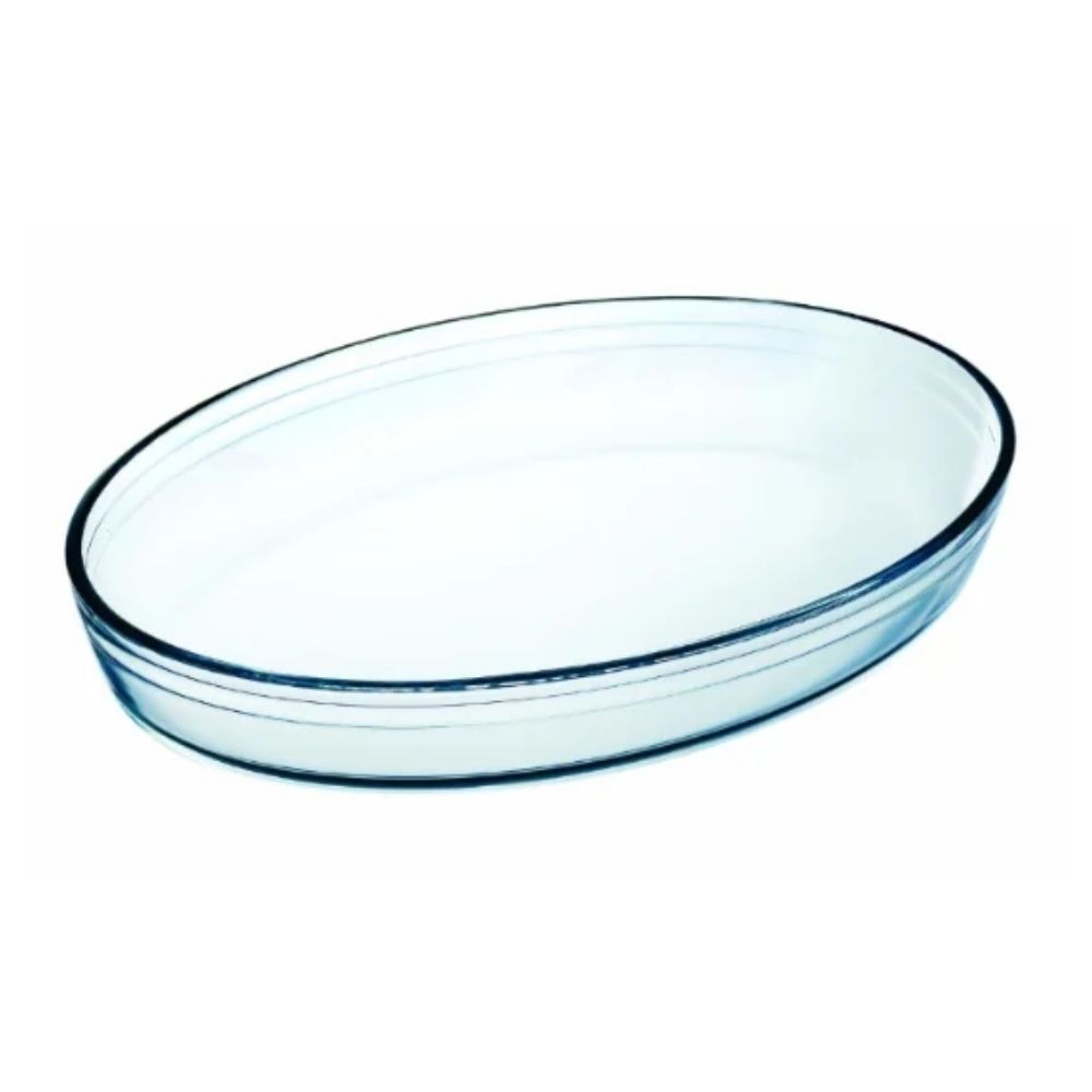 Plat à Four Verre Ovale 39x27cm