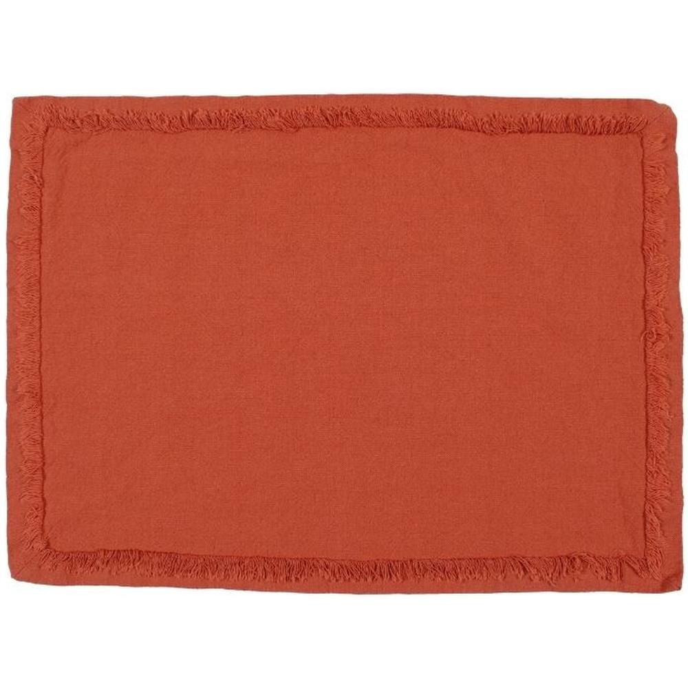 [716237] Set de Table Terre Cuite Lavé Kasa 35x45cm