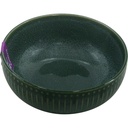 Bol Porcelaine Vert Embossé Alcobaça Kasa 15 cm