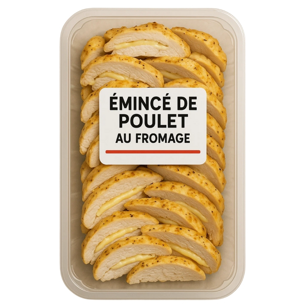 Émincé de Poulet au Fromage 500g