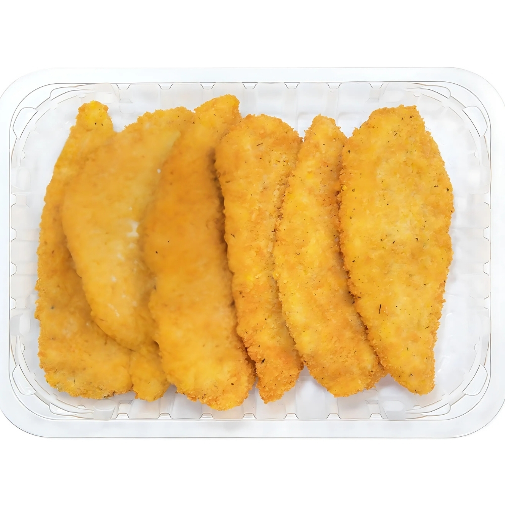 Aiguillettes de Poulet Panées en Barquette 250g