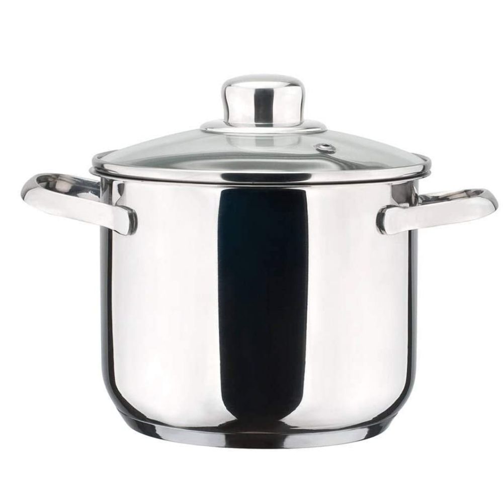 [533970] Marmite en Acier Inoxydable Métallisé 16cm