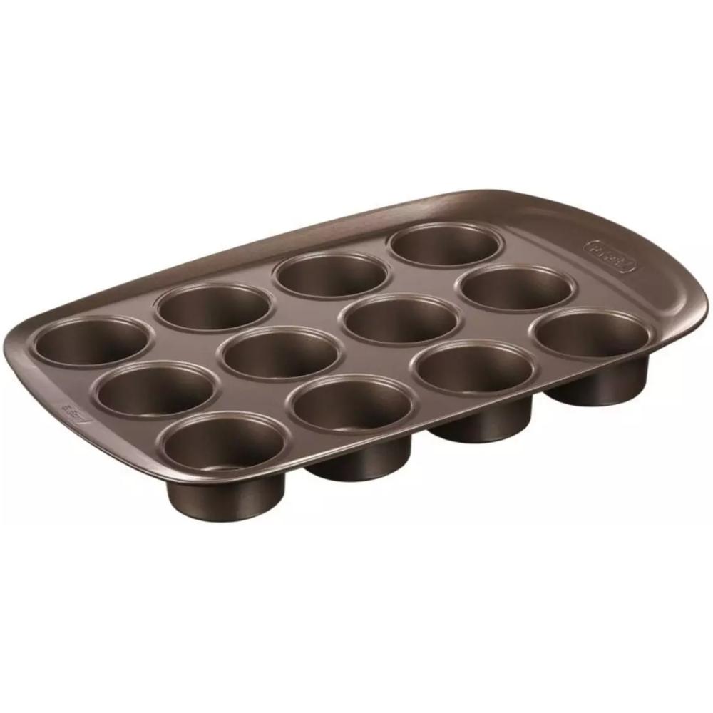 [628943] Moule à Cake en Métal Pyrex Asimetria 12 Muffins