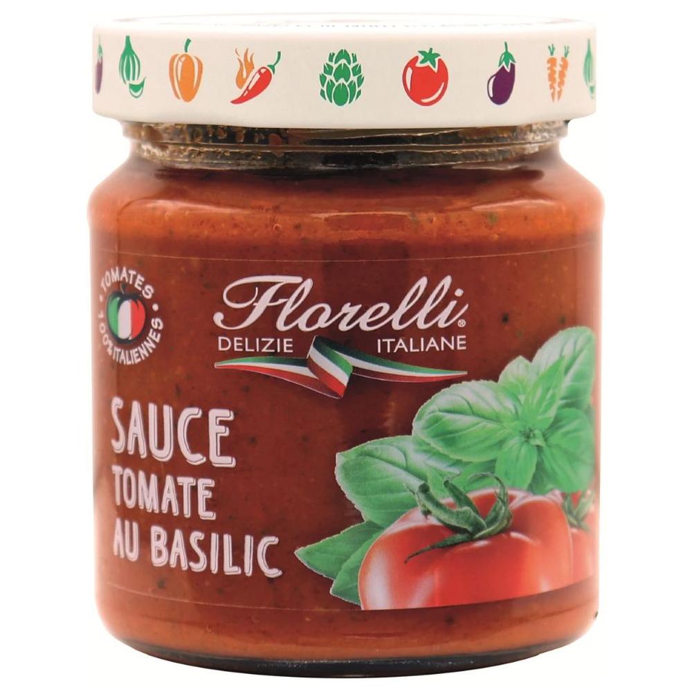 [714760] Sauce Tomate au Basilic Florelli 250g