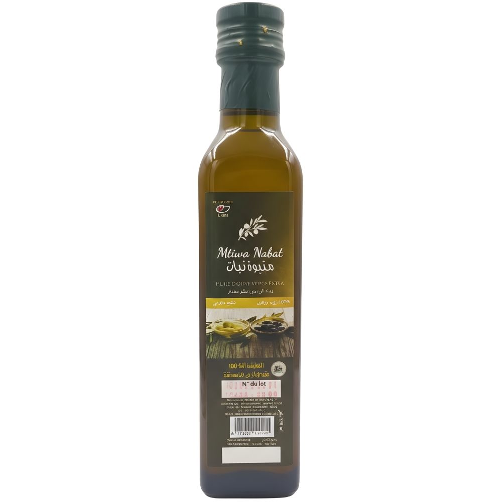 [707957] Huile d'Olive Extra Vierge Mtiwa Nabate 250ml