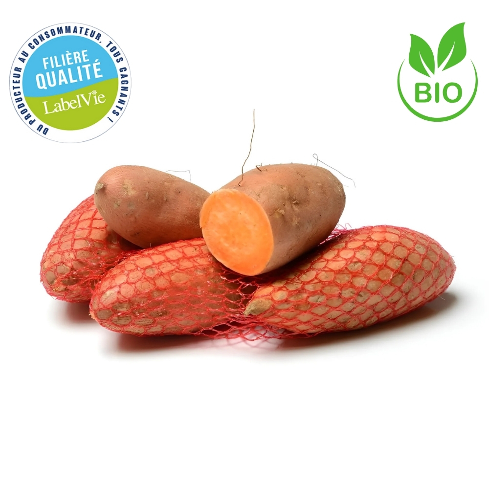 [725137] Patate Douce Bio Filet de 1kg