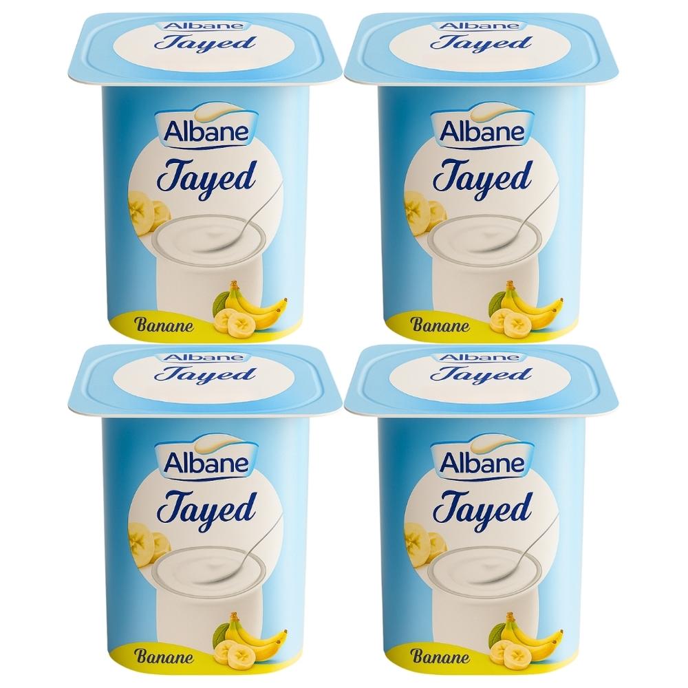 [733734] Surpack Yaourt Ferme Banane Jayed Albane 110g 8 unités