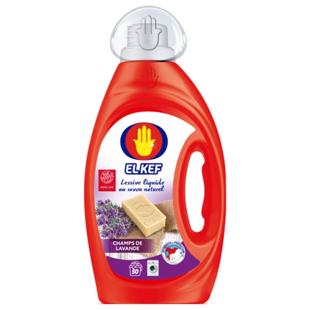 Lessive Liquide Machine Automatique Lavande El Kef 850ml.