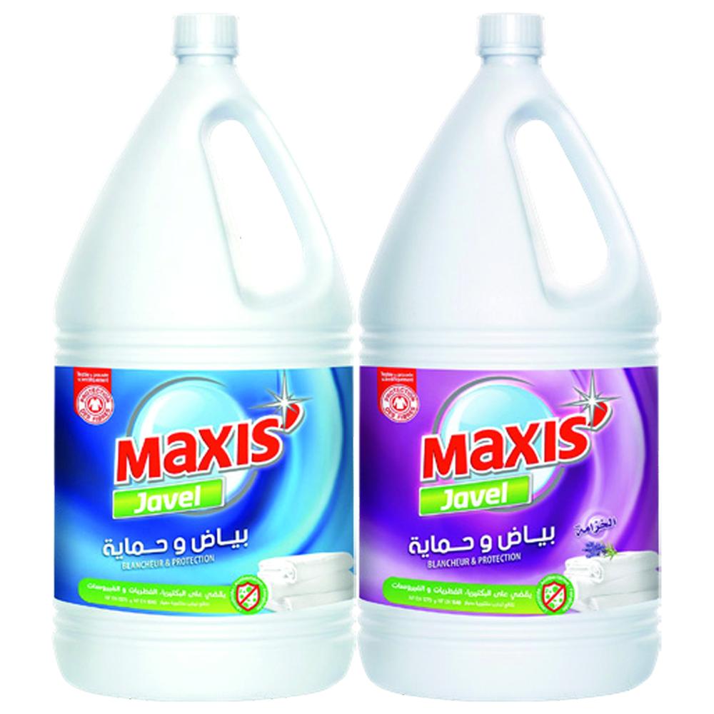 [687574] Lot d’Eau de Javel Maxis' 2 unités 2,5L (2ème à -50%)