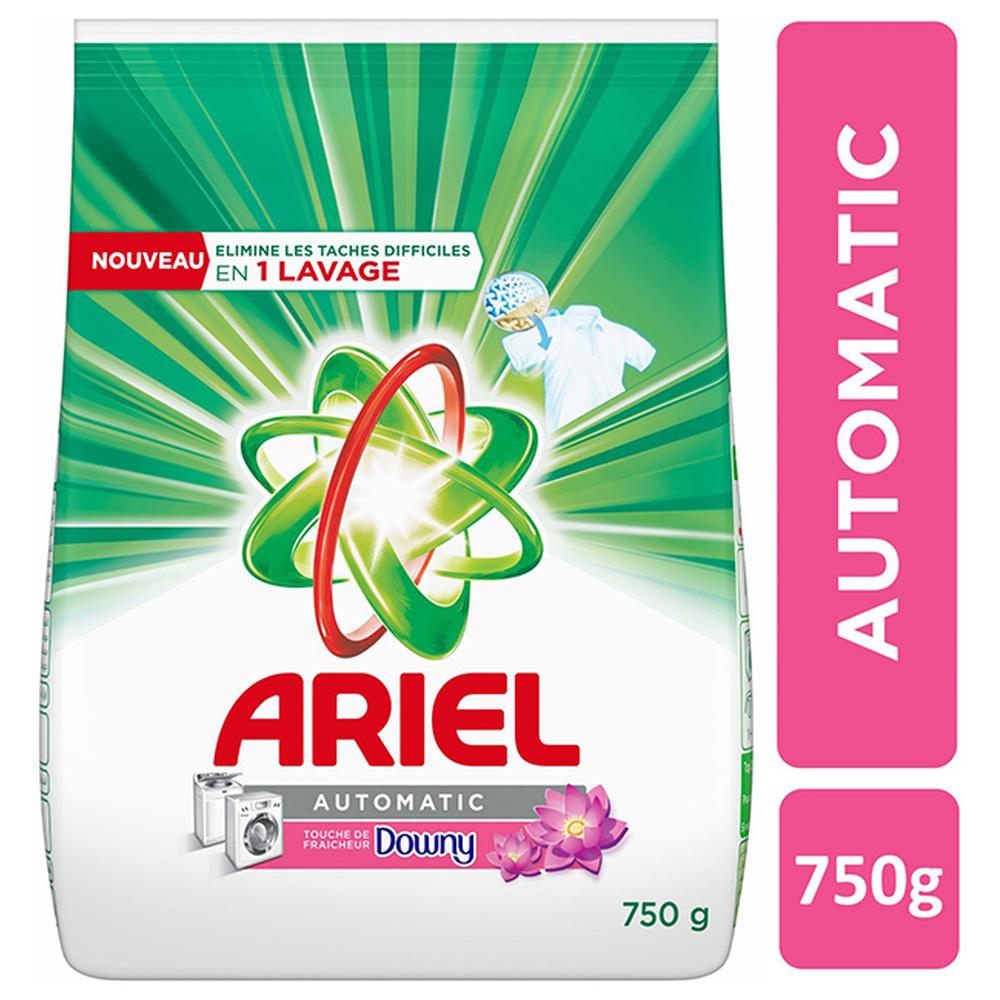 Détergent Lessive en poudre Automatique Fraicheur Downy Ariel 750G