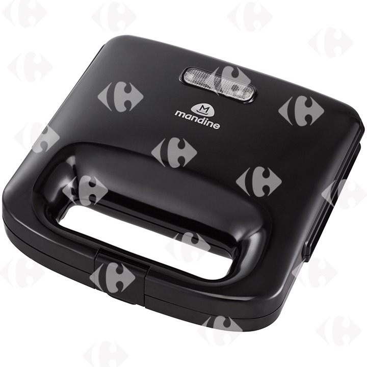 Grill à panini MSWPM800-21 Mandine 800W.