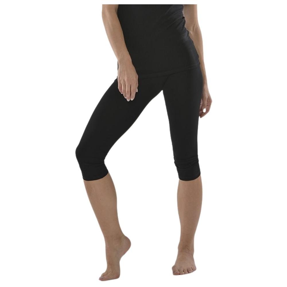 [674135] Corsaire Femme Noir en Coton - Taille L