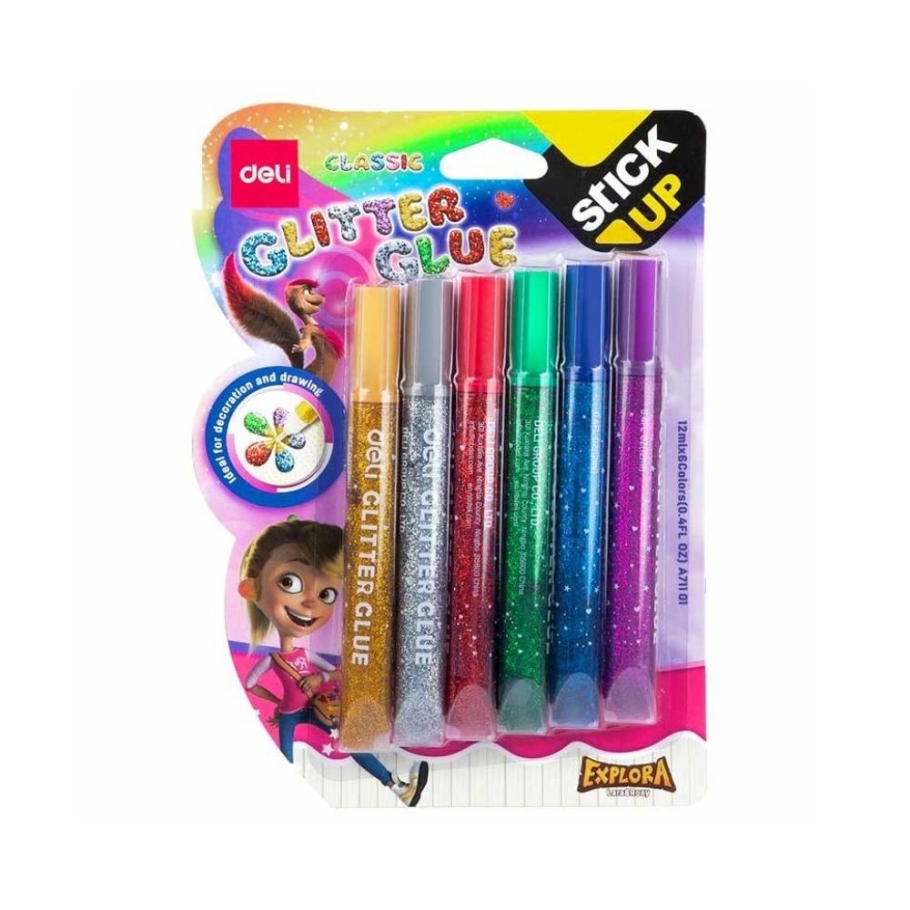 Colle Paillette 6 Tubes 12ml