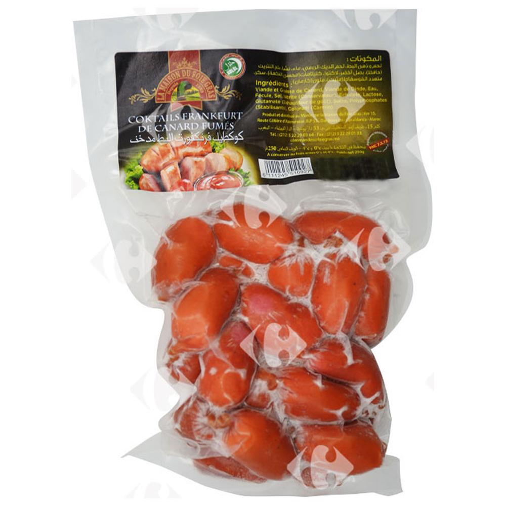 [69178] Cocktail de Saucisses de Frankfurt - Charcuterie - La Maison du Foie Gras 250g