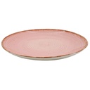 Assiette Dessert Kasa en Porcelaine Rose Seia 19cm