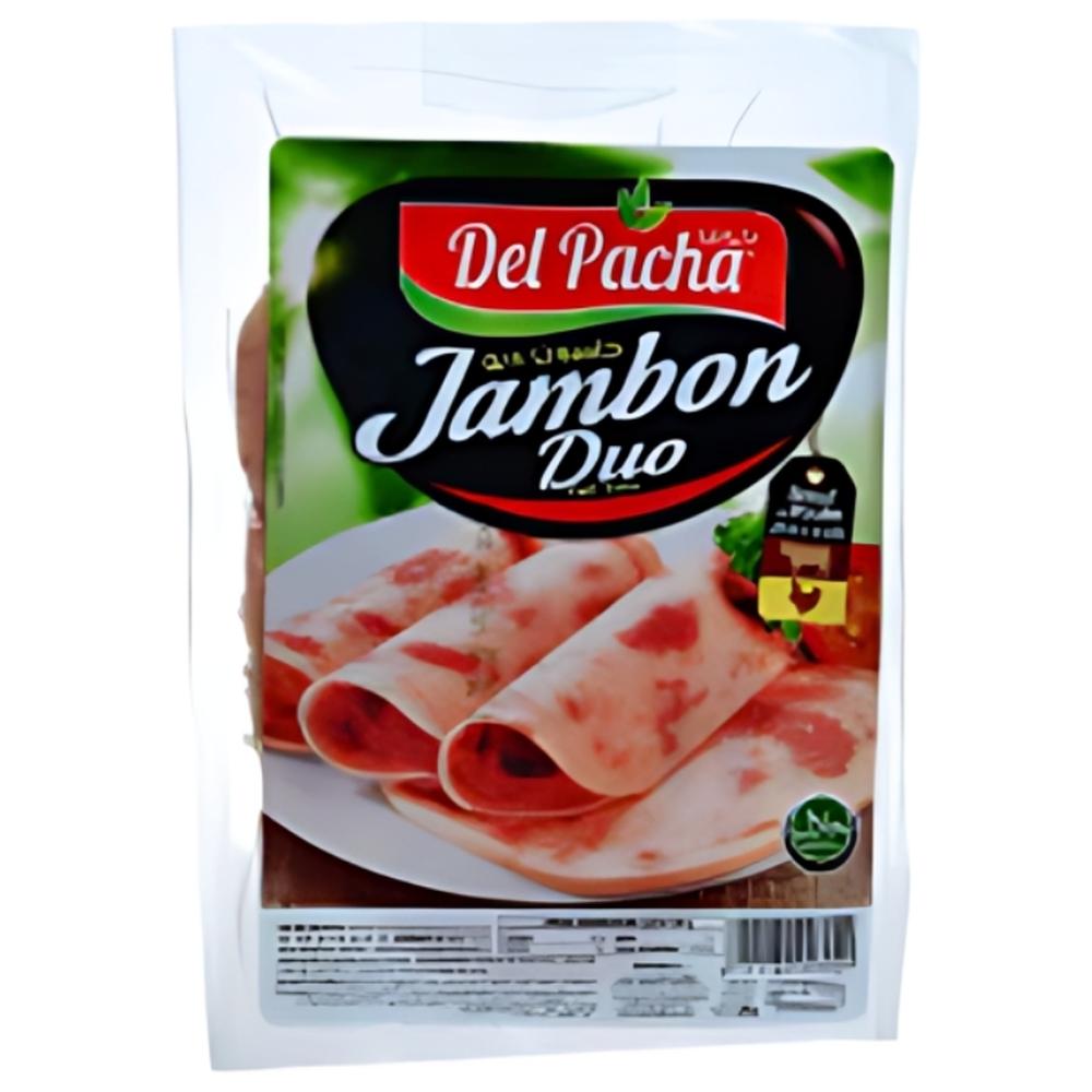 Jambon Duo Bœuf Poulet Del Pacha 80g.