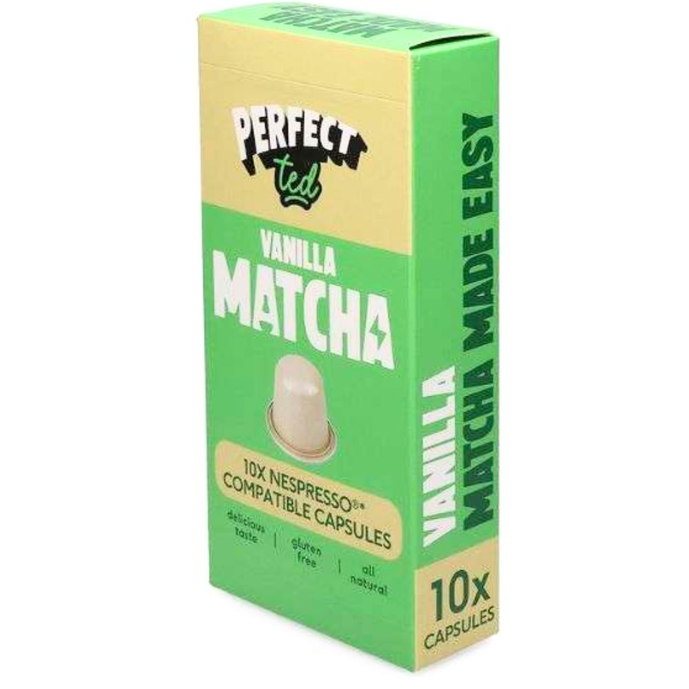 [734744] Capsules Thé Matcha Vanille Perfect Ted X10 Capsules