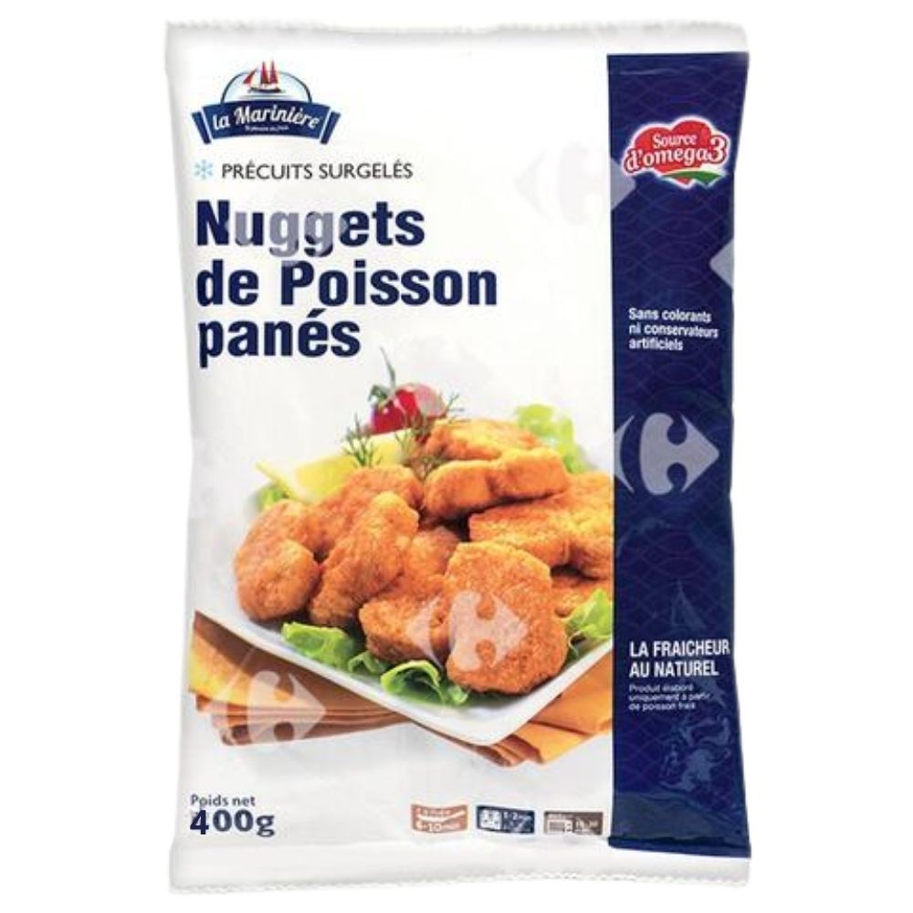 Burger de Poisson Pané La Marinière 400g