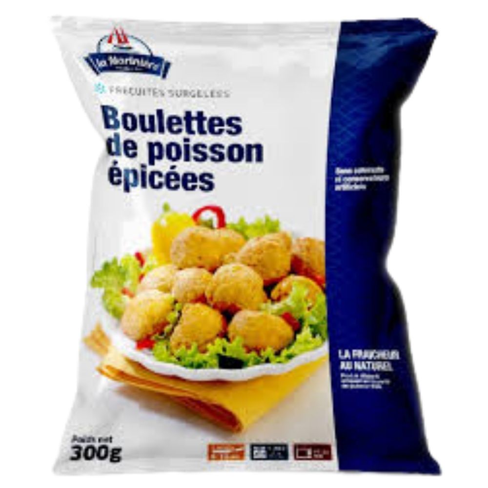 [518177] Boulette de Poisson Épicées La Marinière 300g