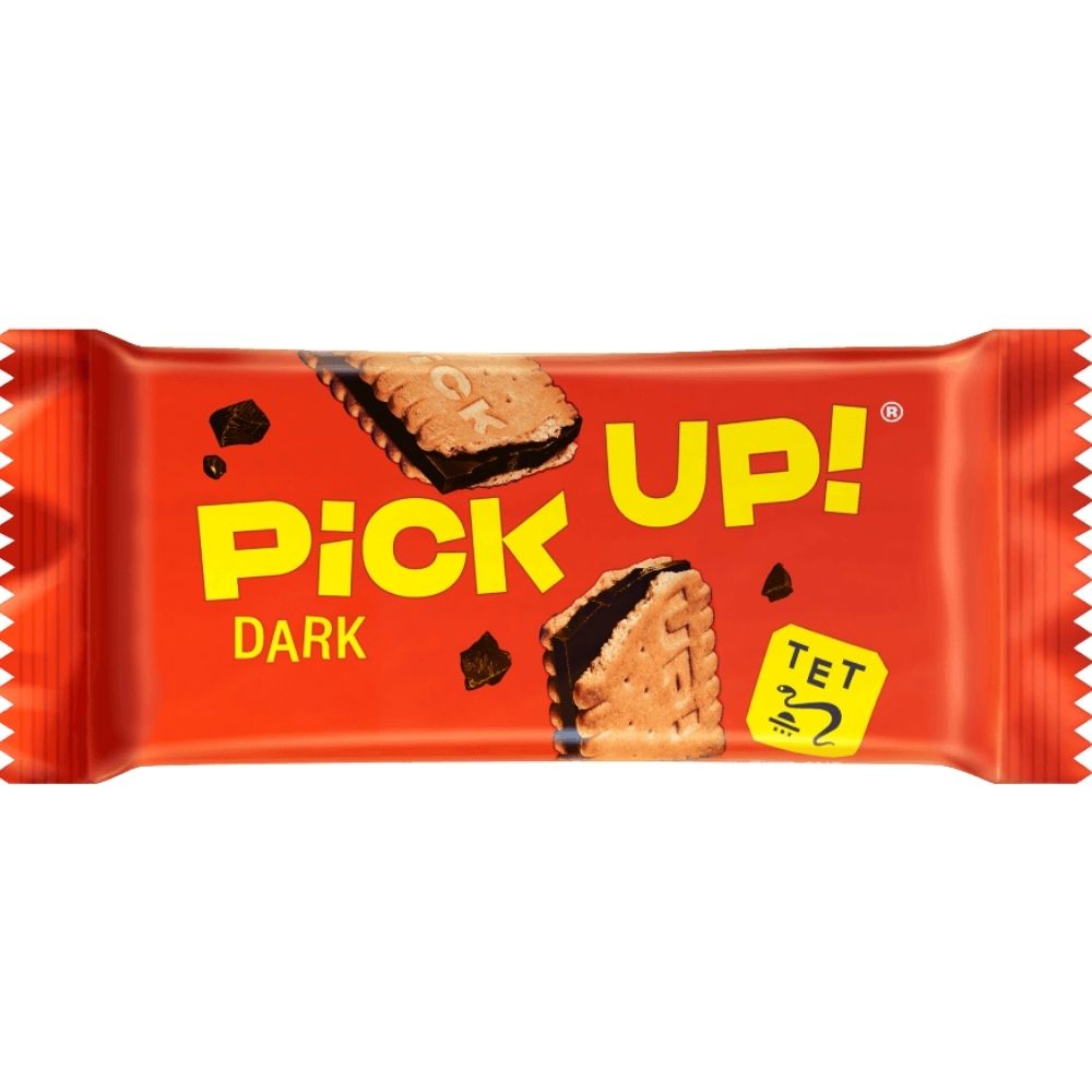 [682542] Biscuit Sandwich Chocolat Noir Dark Pick Up 28 g