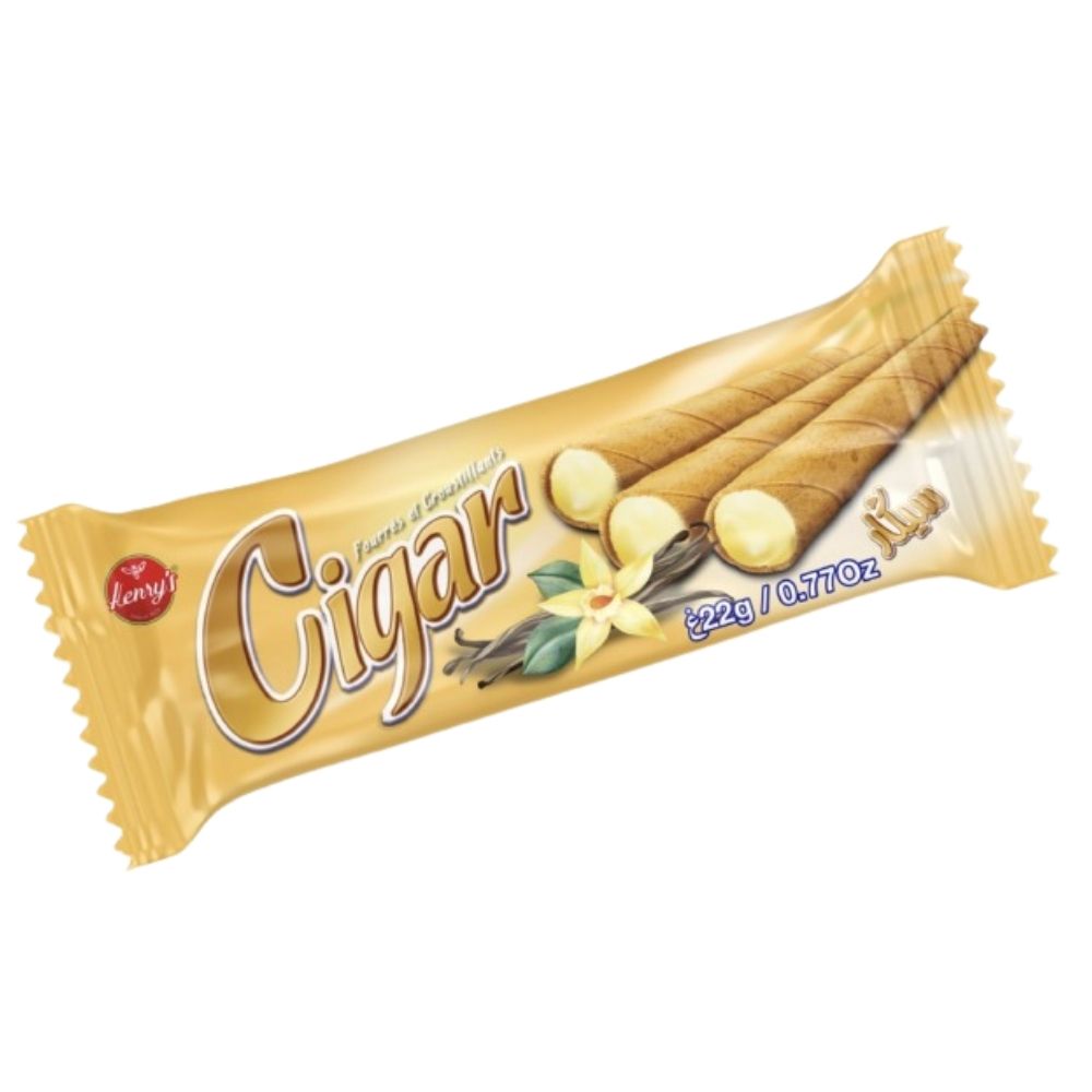 [684944] Biscuit Cigar Vanille Henry’s 22 g
