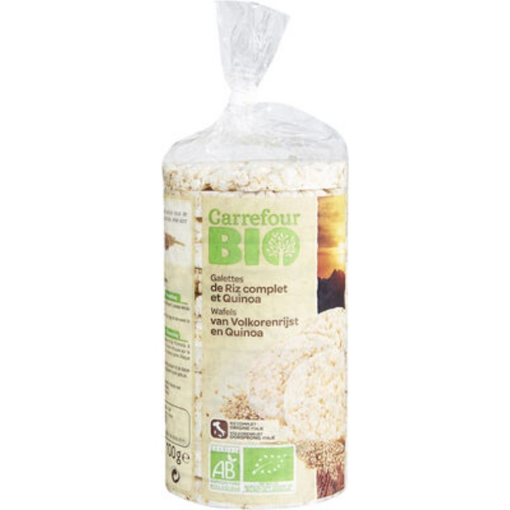 [527884] Galettes De Riz Et Quinoa Carrefour Bio 100G