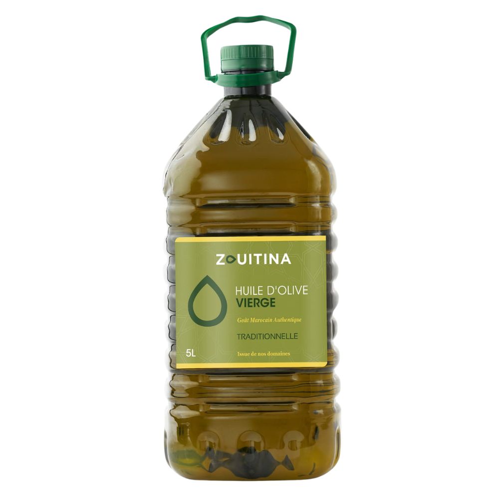 Huile d'Olive Vierge Traditionnel Zouitina 5l