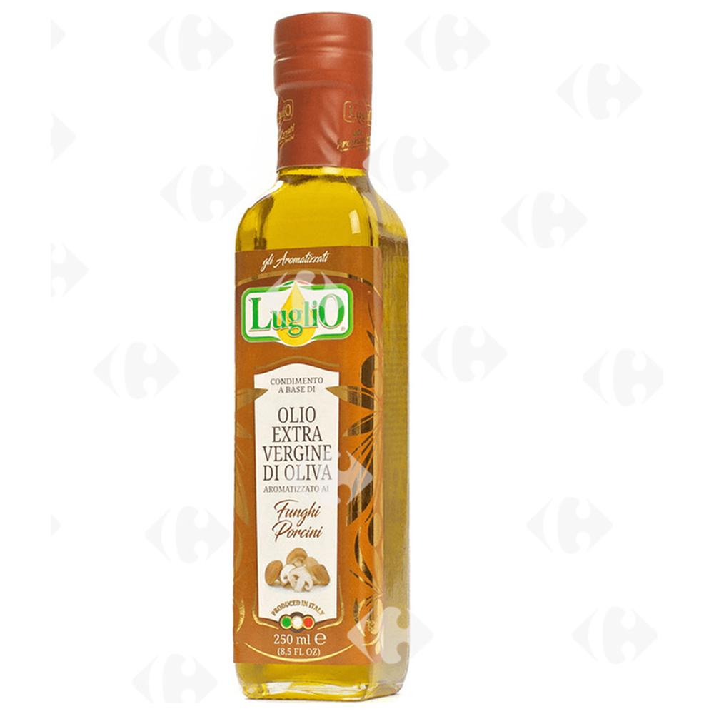 Huile d'Olive Extra Aromatisée Champignon Luglio 250ml