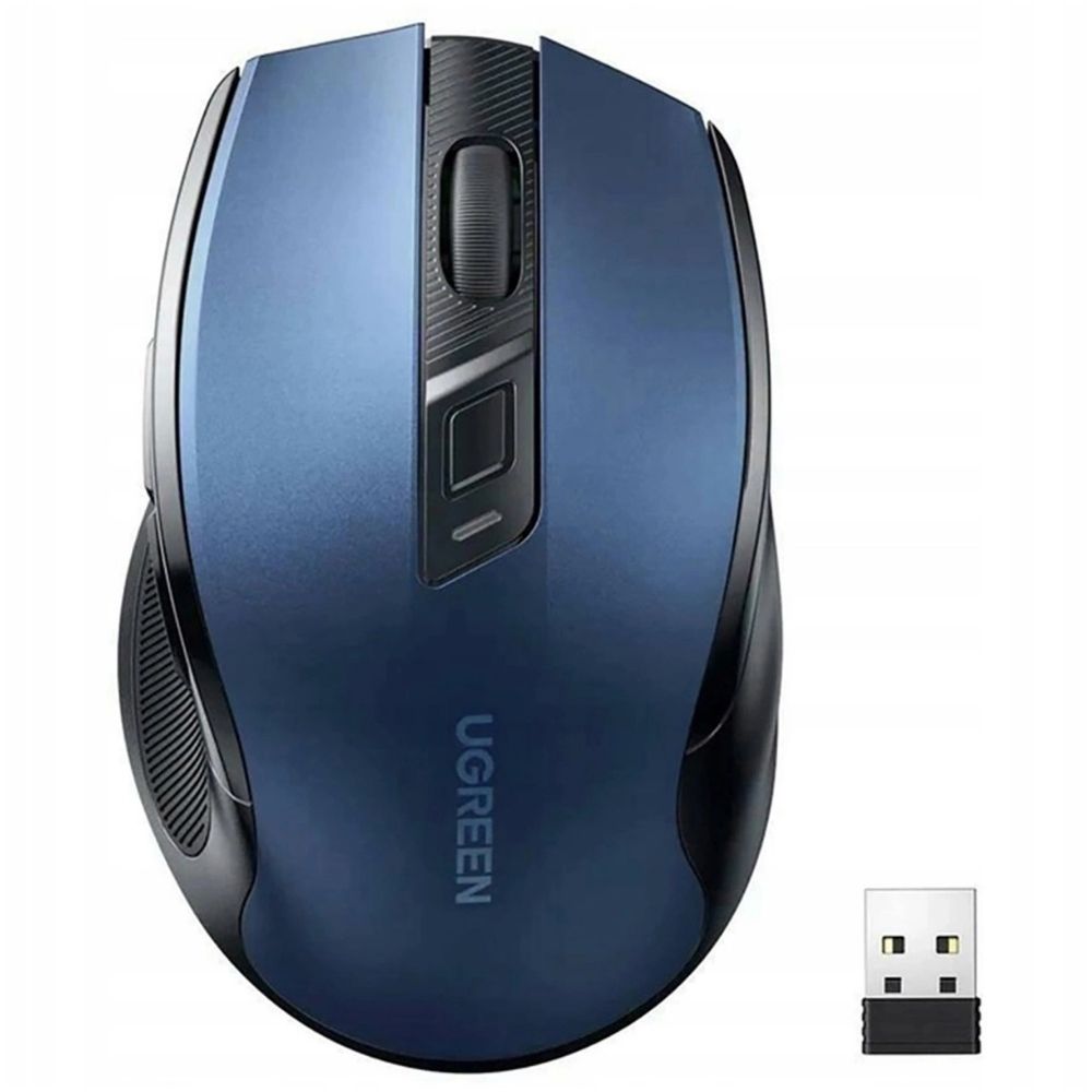 [736470] Souris Ergonomique sans Fil Ugreen Bleu