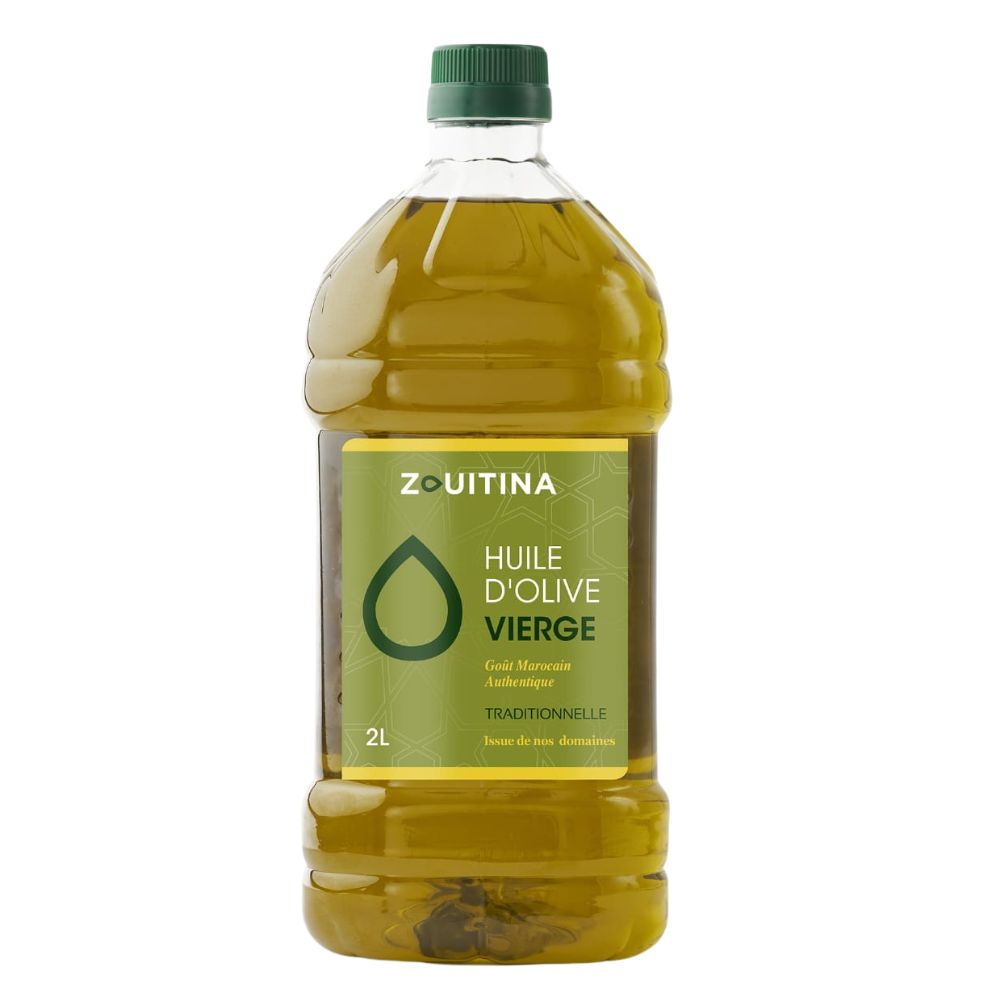 Huile d'Olive Vierge Traditionnel Zouitina 2l