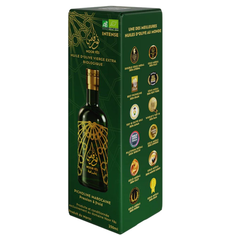 Huile d’Olive Extra Vierge Intense Noor Fès 250ml