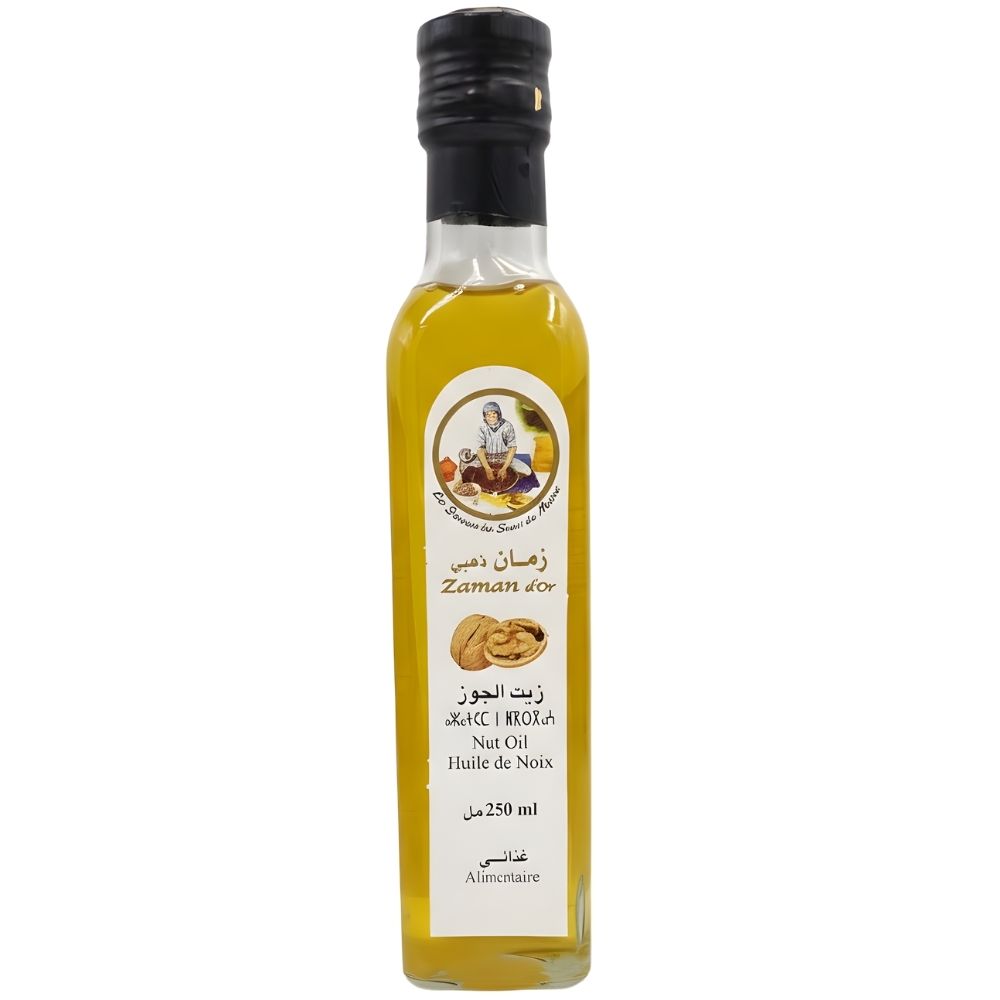 Huile de Noix Alimentaire Zaman d'Or 250ml.