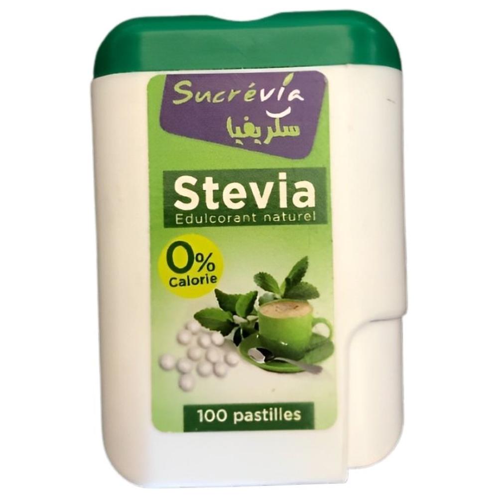 [385637] Sucre en Pastilles 100 Comprimés Stevia 5,5g.