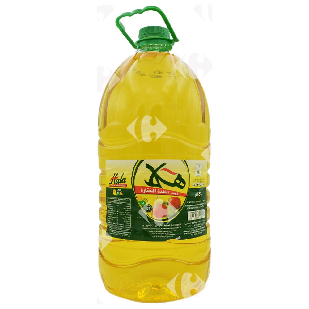 Huile de Table Pure Soja Hala 8L