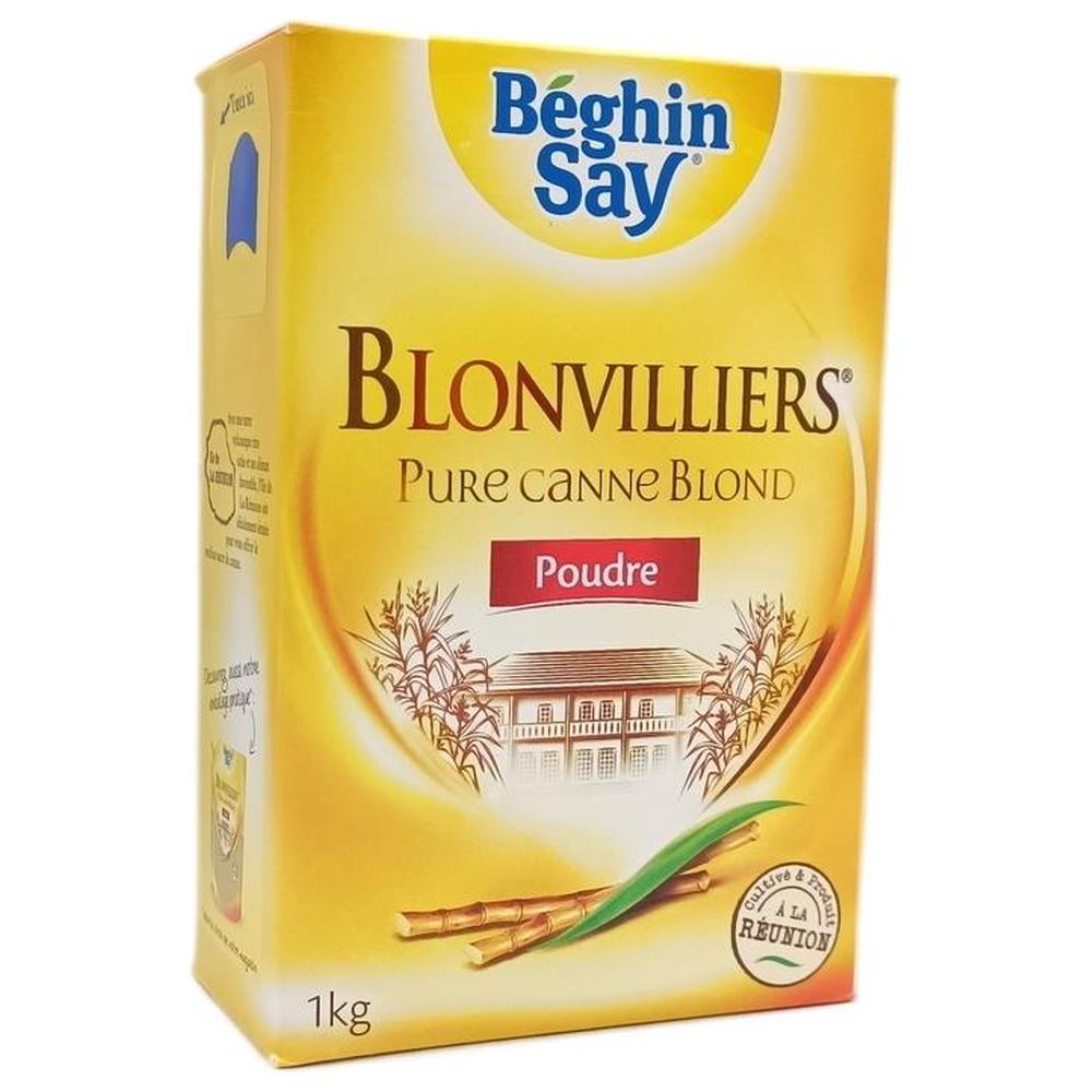 [165067] Sucre en Poudre Blonde Blonvillers 1kg.