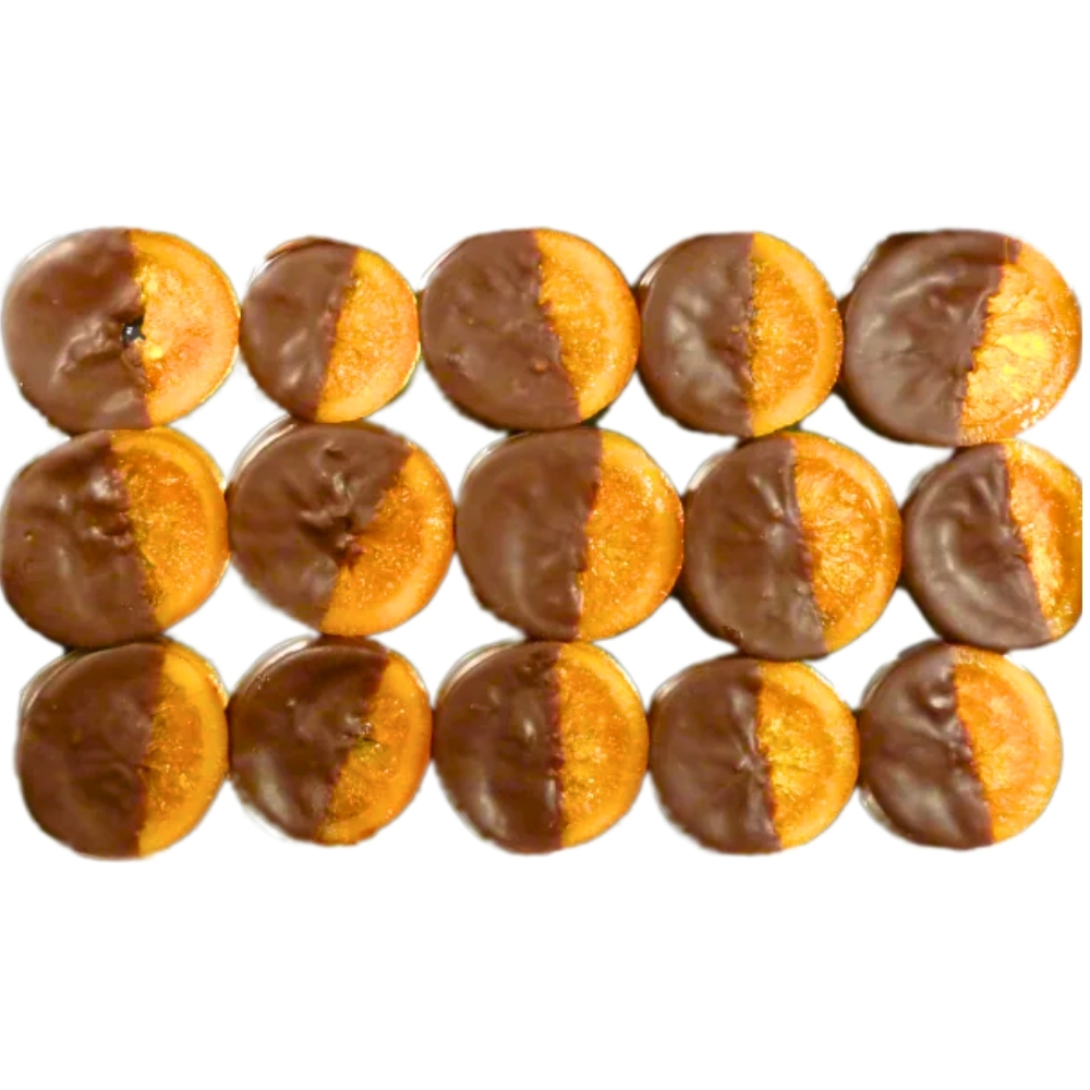 [732981] Rondelles D'orange Au Chocolat 250g