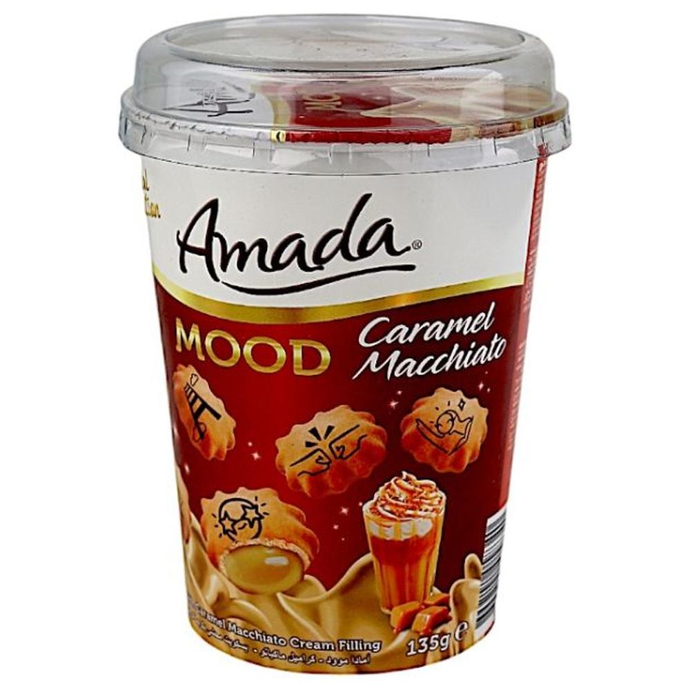 [728059] Pack Biscuits Fourrés Mood Caramel Amada 135g