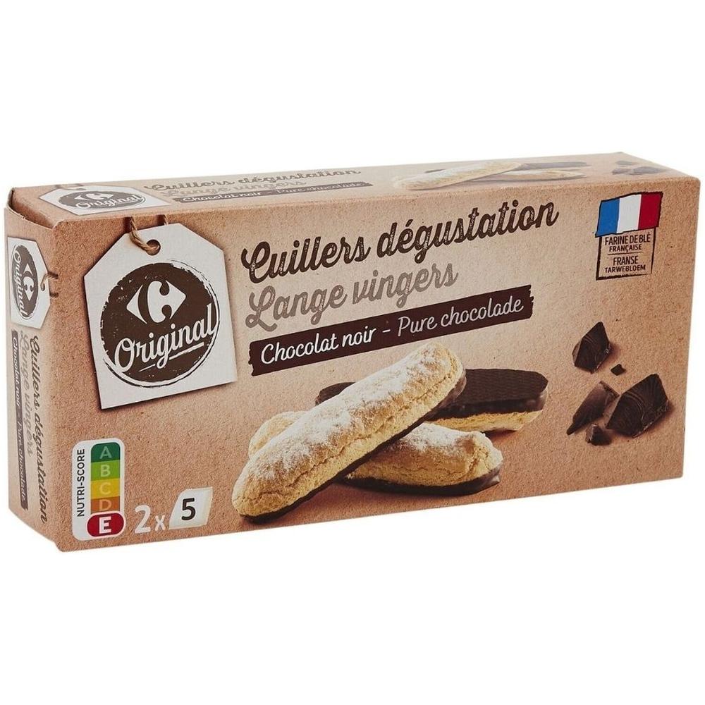 [723706] Biscuits Cuillers Chocolat Original Carrefour 100g